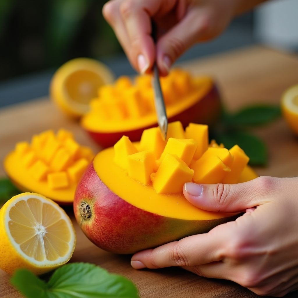 Mango cutting workshop