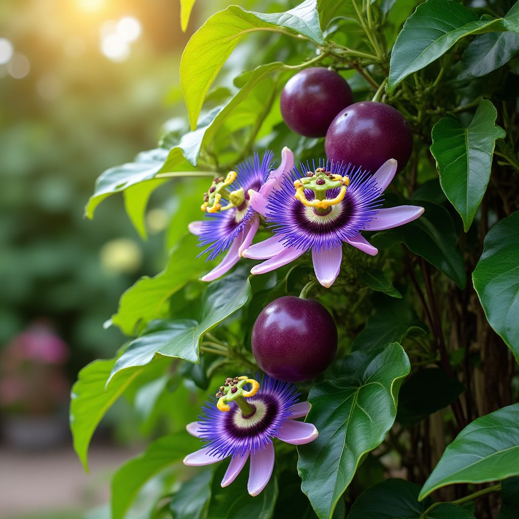 Passionfruit vine