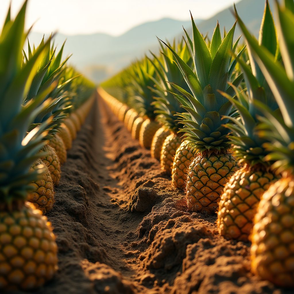 Pineapple plantation